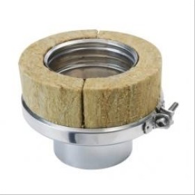 Raccord simple/double paroi inox Duoten + bride Ø80/130mm - TEN