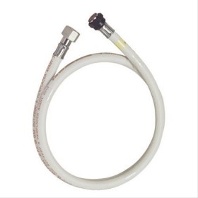 Flexible gaz caoutchouc écrous sertis L=1m Butane - propane 10 ans NF