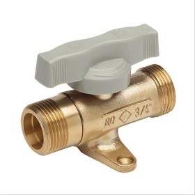 Robinet droit avec pattes, filetage G1’’ NF