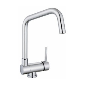 Mitigeur évier bec rabattable Mica chromé, cartouche Ø40mm - Garantie 5 ans