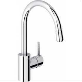 Mitigeur évier haut à mousseur extractible Concetto Grohe NF - GROHE