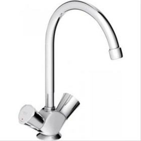 Mélangeur évier bec haut mobile Costa L Grohe NF tête à clapet - GROHE