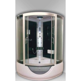 Cabine de douche hydromassante Faro 136x136cm - Ondée
