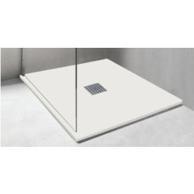 Receveur résine Blanc nola 90 x 90 cm h4cm - Prix net livré chez vous - - Ondée