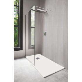 Receveur résine Blanc nola 80 x 120 cm h4cm - Prix net livré chez vous - - Ondée