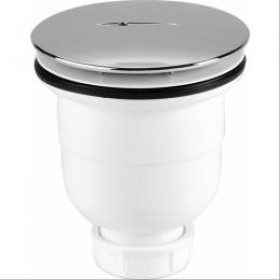 Bonde avec capot pour receveur ø 90 mm sortie verticale - NICOLL