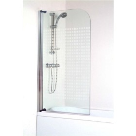 Pare baignoire 1 volet ILAS verre 4 mm - Ondée