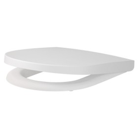 Abattant double Blanc pur cuvette sans Bride