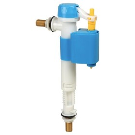 Robinet flotteur réversible pour alimentation WC - Raccord laiton M 3/8