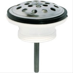 Bonde à grille inox vissée pour urinoir sortie 1’’1/4