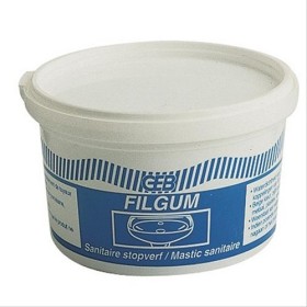 Mastic Filgum pour joint de bonde et montage WC sur le sol - 200g - Geb