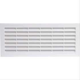 Grille horiz simple avec moustiquaire H108xL254