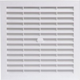 Grille carrée avec moustiquaire 179 x 179