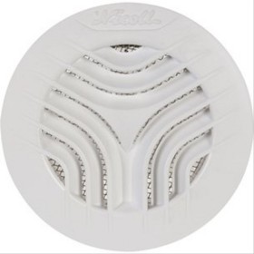 Grille ronde blanche Nicoll Ø 125 passage d’air 70