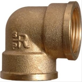 Coude 90 ° laiton à visser FF1’’1/2