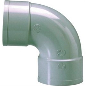 Coude PVC à 87°, FF Ø 63 - Girpi