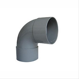 Coude PVC à 87°, FF Ø 80 -NF-