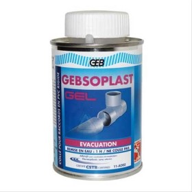Colle PVC gel en pot avec pinceau 240 ML