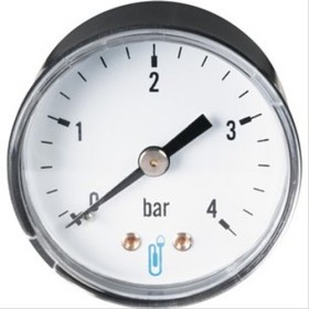 Manomètre axial 0 à 16 bars Ø50mm