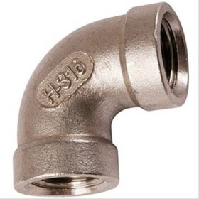 Coude Inox à visser FF3/4’’ - Sféraco