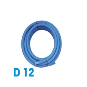 15m Tube PER prégainé Somatherm Bleu Ø12