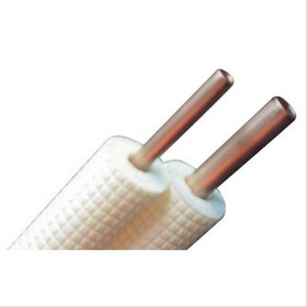Tube cuivre frigorifique pré-isolé double Ø1/4’’-3/8’’ L=20m