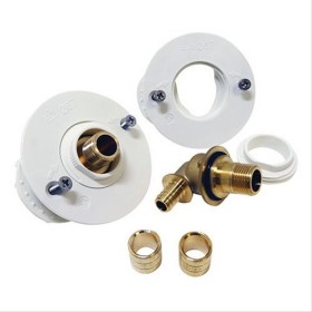 Fixoplac coudé PER Glissement pour lavabo/sous-évier Ø12-M3/8’’(12/17) plaque alvéolaire