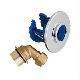 Fixoplac coudé PER Compression pour machine à laver Ø16-F1/2’’(15/21)