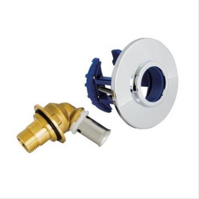 Fixoplac coudé PER à sertir pour WC Ø12-M3/8’’(12/17)