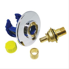 Fixoplac droit PER Glissement pour WC Ø12-M3/8’’(12/17)