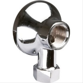 Applique murale de machine à laver - Laiton chromé - Femelle 1/2" - Diamètre 12 mm