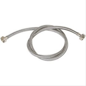 Flexible d’alimentation inox sortie droite 1,5m FF3/4’’