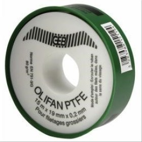 Ruban PTFE Olifan gros diamètre 15m GEB - GEB