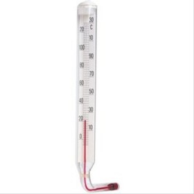 Verre seul L=160mm 0-130°C pour Thermomètre équerre