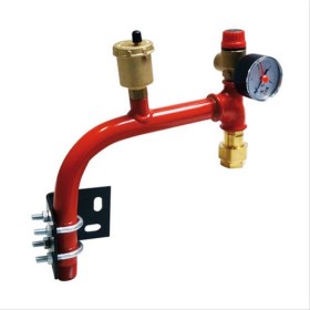 Potence orientable équipée pour vase d’expansion