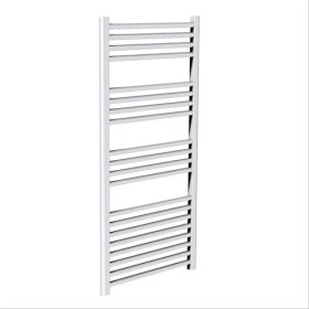 Radiateur sèche-serviettes acier - delta blanc