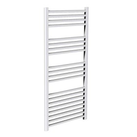 Radiateur sèche-serviettes acier - delta blanc