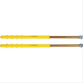 Cheville fixation radiateur pour plaque plâtre+polystyrène Ø10x200 vendues par 2