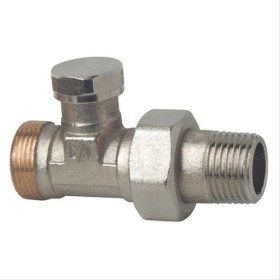 Té de réglage laiton nickelé série 3/4 EK M1/2’’(15/21)