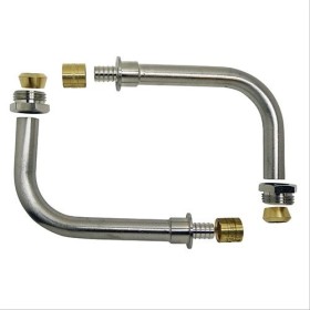 Kit raccordement arrière radiateur à glissement Ø13/16