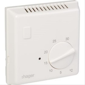 Thermostat d’ambiance Bi-métal classe II ’’Hager