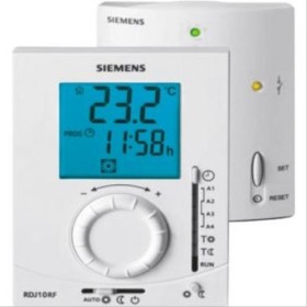 Thermostat programmable journalier sans fil RDJ10RF/SET Siemens - SIEMENS