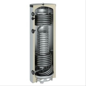 Ballon sanitaire-chauffage acier 500 litres 2 serpentin, prépa eau chaude inox  1760x760(650) Classe A+