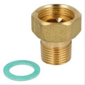 Vis de raccordement à douille filetée MF1/2’’x3/4’’ écrou à chapeau pour échangeur à plaque