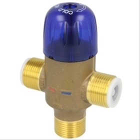 Vanne thermostatique eau chaude M3/4’’, modèle réglable de 45 à 65°C