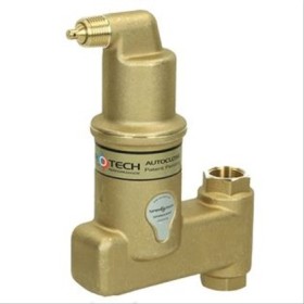 Séparateur de bulles d’air solaire Spirovent vertical ’’Autoclose’’ FF3/4