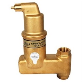 Séparateur de bulles d’air solaire Spirovent vertical ’’Autoclose’’ FF1