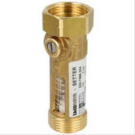Vanne de réglage et fermeture Taconova Setter FM1’’, 4-16L/min, 4,76Kvs