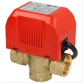 Vanne de zone solaire 3 voies FF1’’ avec interrupteur, 5 fils