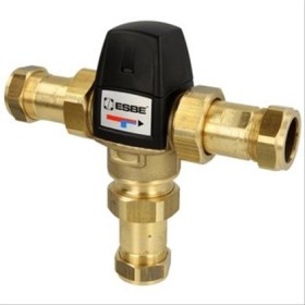 Mélangeur solaire série VTS 523 - raccord borne 22mm - 45 à 65°C - 3 Kvs